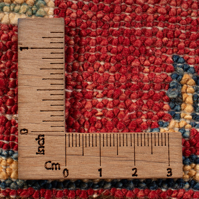 Tapis Ziegler - Kazak - 205 x 148 cm - bleu