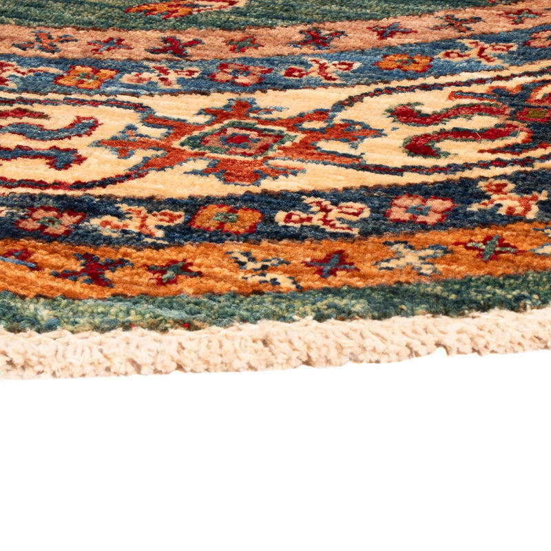 Tapis Ziegler - Kazak ronde  - 151 x 147 cm - vert