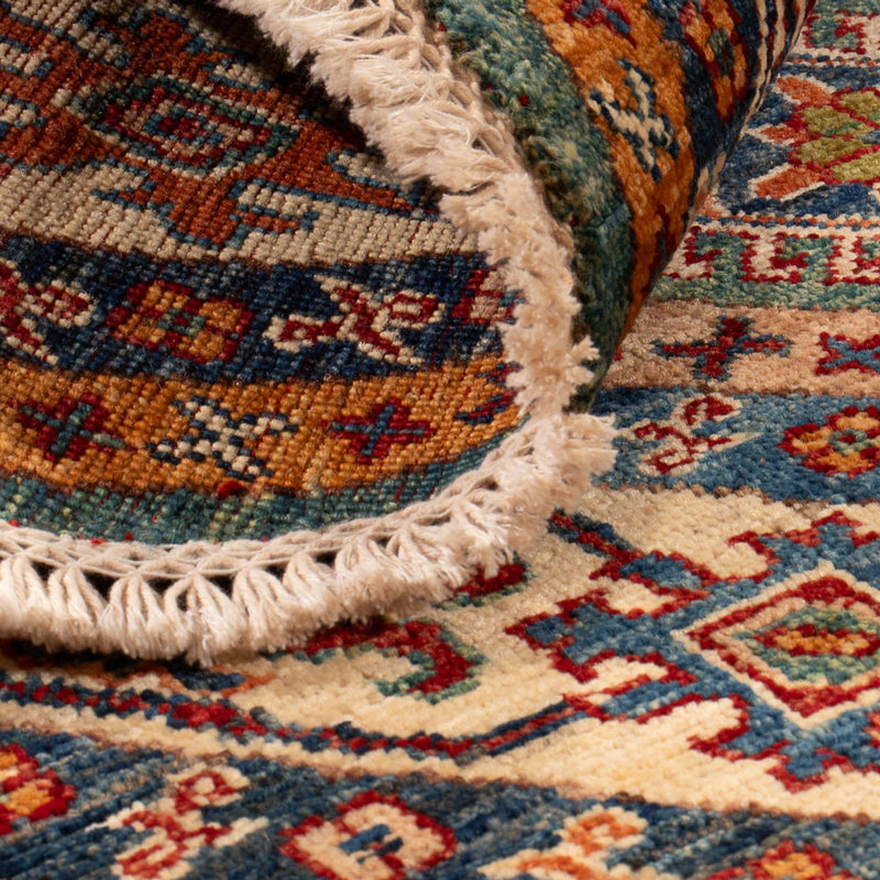 Tapis Ziegler - Kazak ronde  - 151 x 147 cm - vert
