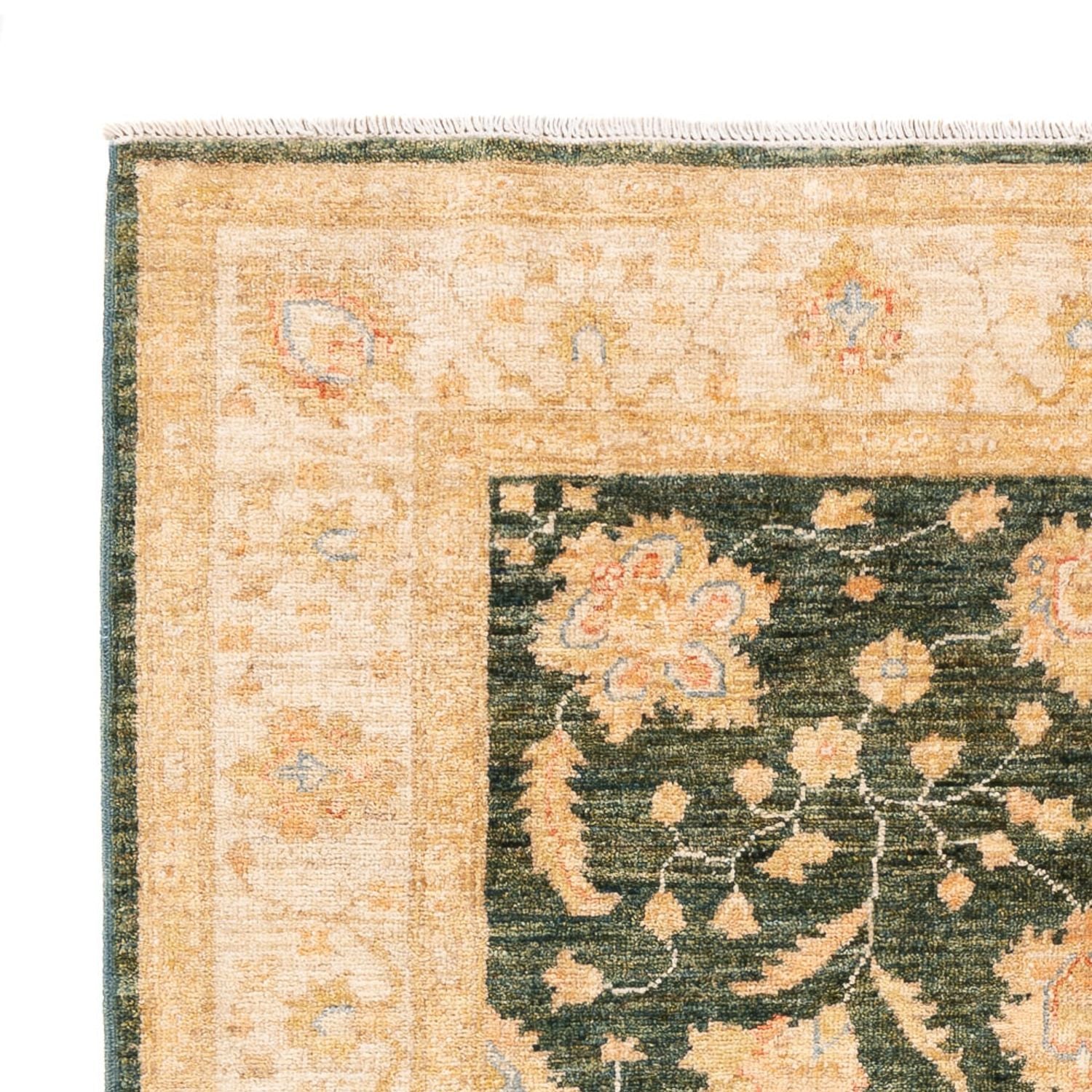 Tapis Ziegler - 175 x 125 cm - vert olive