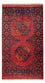 Tapis afghan - 173 x 101 cm - rouge