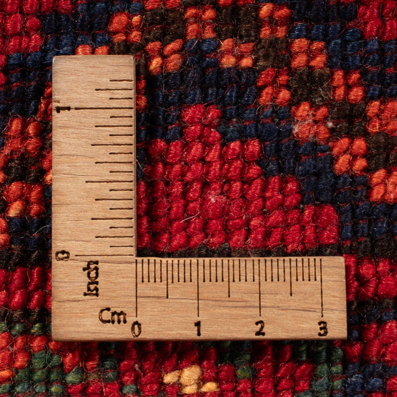 Tapis afghan - 180 x 121 cm - rouge