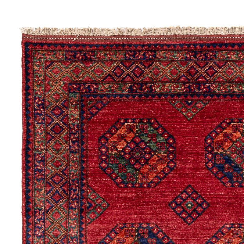 Tapis afghan - Kunduz - 300 x 206 cm - rouge