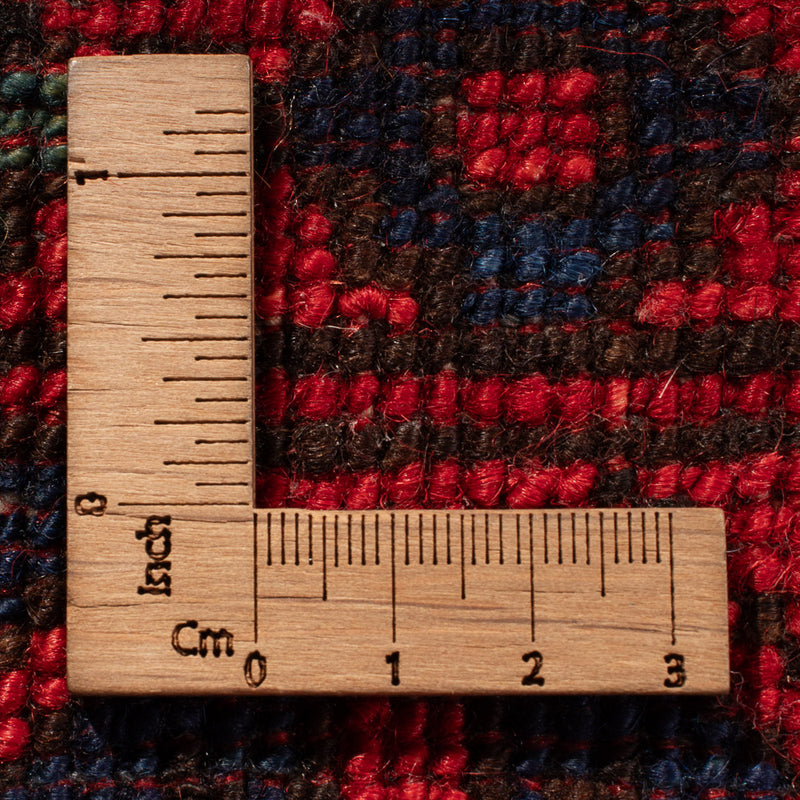Tapis afghan - Kunduz - 296 x 214 cm - rouge