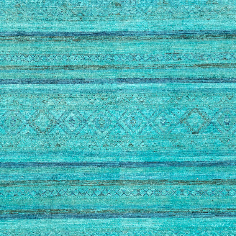 Tapis Ziegler - Moderne - Vintage/Overdyed - 295 x 207 cm - turquoise