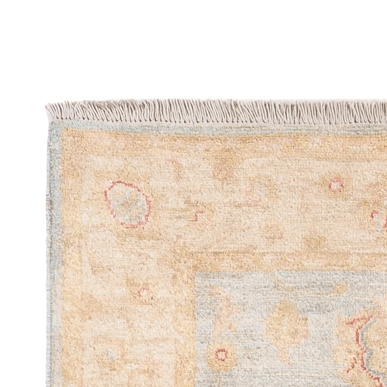Tapis de couloir Tapis Ziegler - 298 x 80 cm - bleu clair