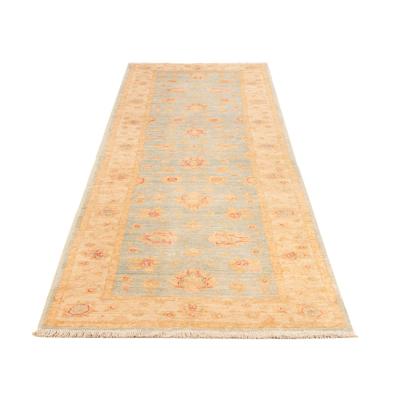 Tapis de couloir Tapis Ziegler - 298 x 80 cm - bleu clair