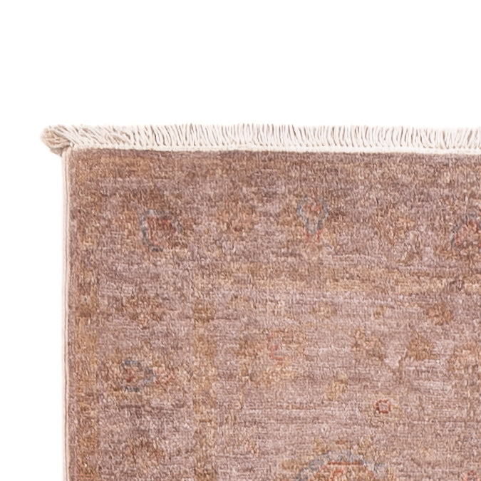 Tapis de couloir Tapis Ziegler - Moderne - 372 x 83 cm - marron clair