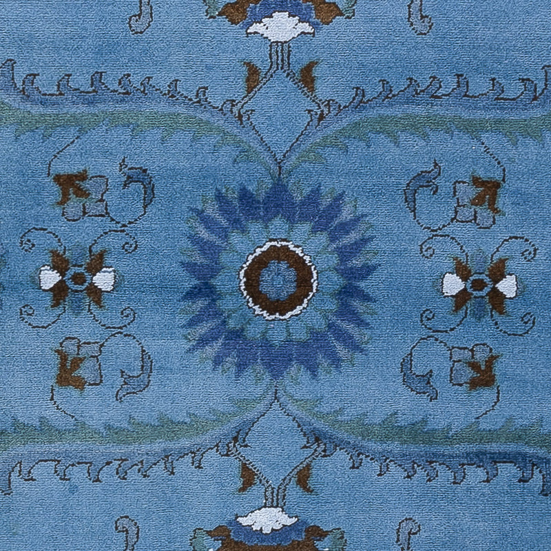 Tapis de couloir Tapis Ziegler - Moderne - 245 x 80 cm - bleu