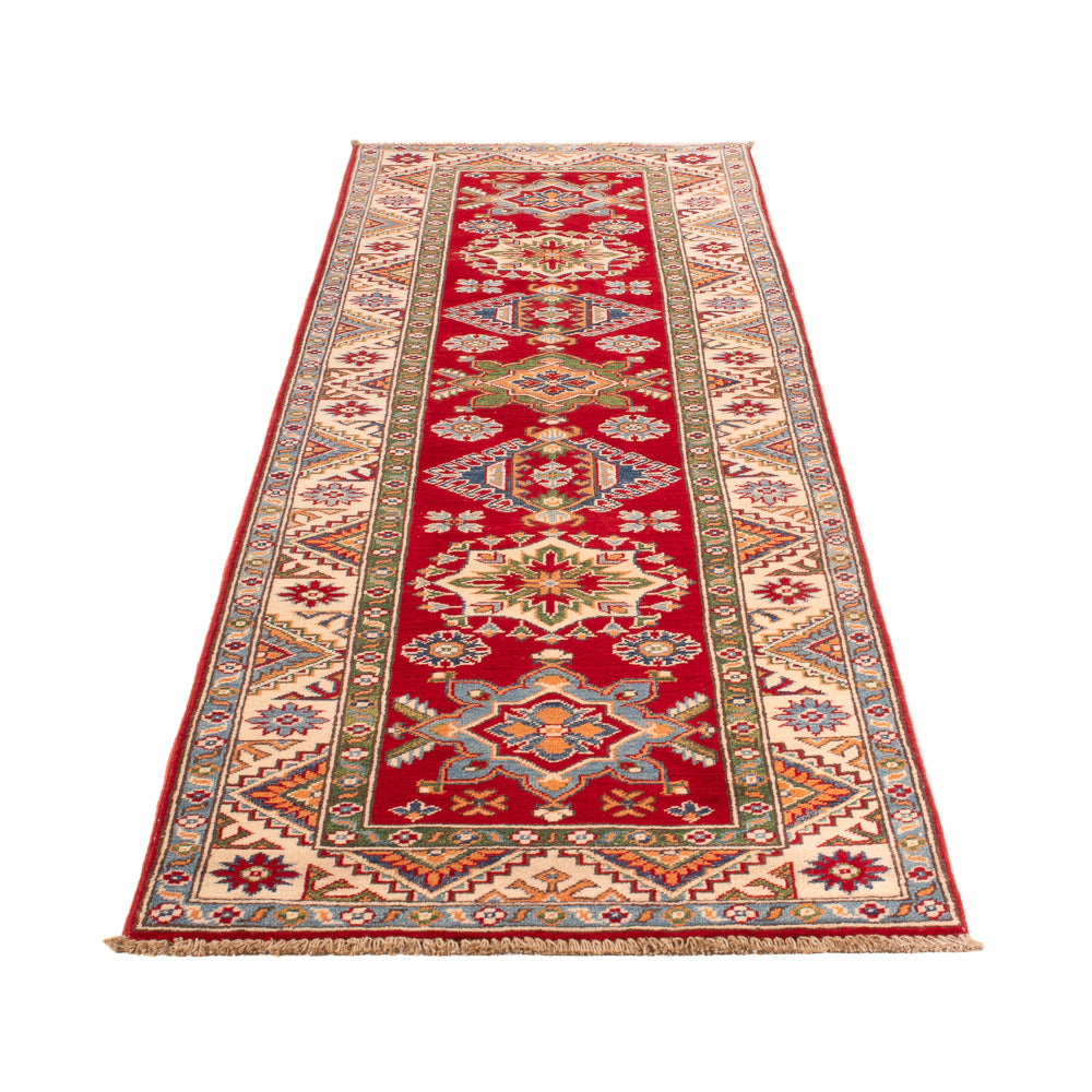 Tapis de couloir Tapis Ziegler - Kazak - 293 x 76 cm - rouge