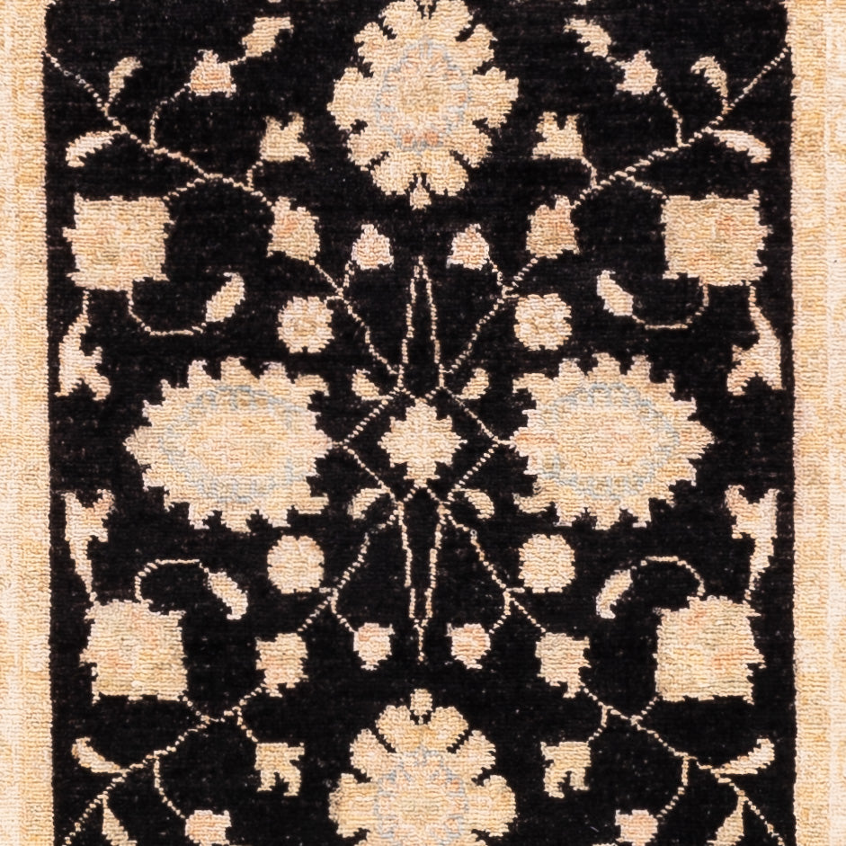 Tapis de couloir Tapis Ziegler - 300 x 79 cm - bleu foncé