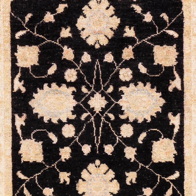 Tapis de couloir Tapis Ziegler - 300 x 79 cm - bleu foncé