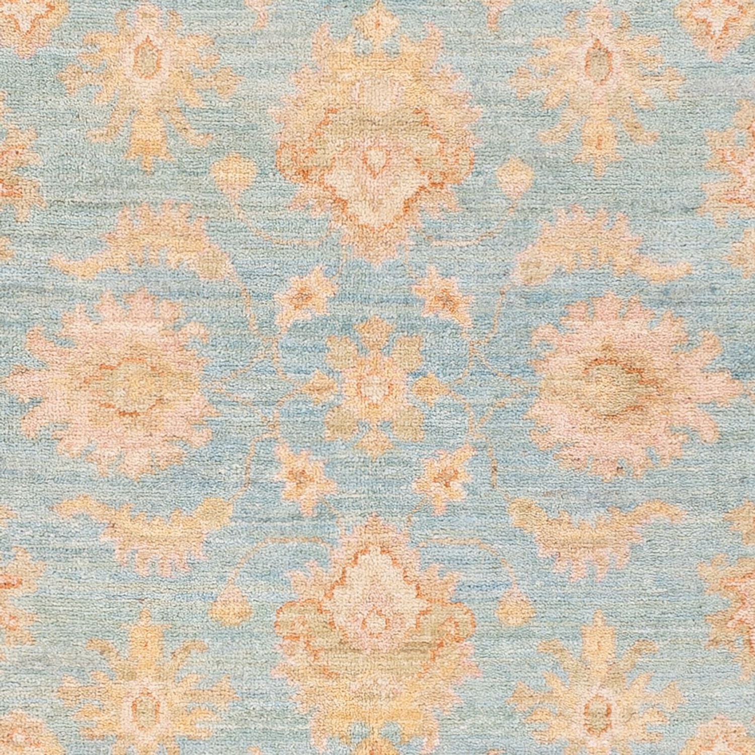 Tapis Ziegler - 145 x 99 cm - bleu clair