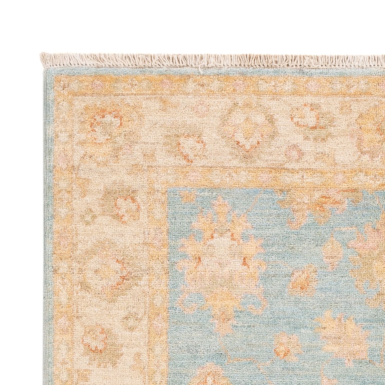 Tapis Ziegler - 145 x 99 cm - bleu clair