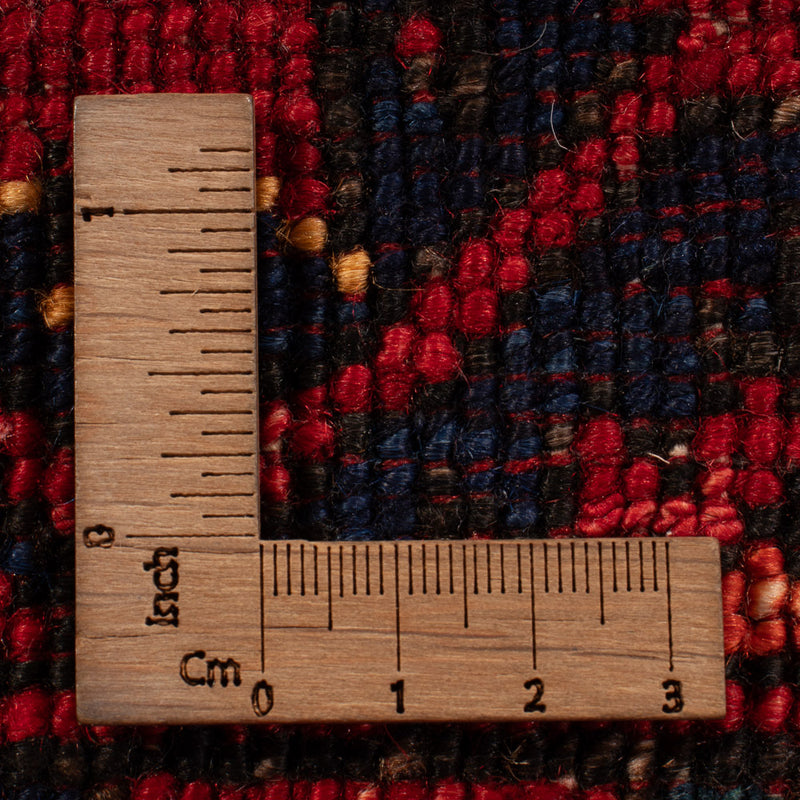 Tapis afghan - 150 x 100 cm - rouge