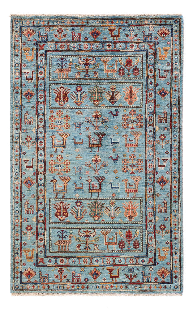 Tapis Ziegler - Ariana - 154 x 99 cm - bleu clair