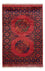 Tapis afghan - 152 x 105 cm - rouge