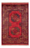 Tapis afghan - 151 x 101 cm - rouge