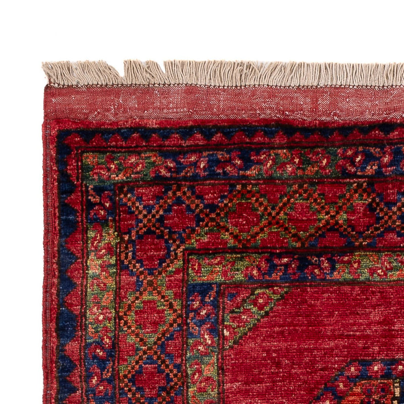 Afghan Teppich - 162 x 102 cm - rot