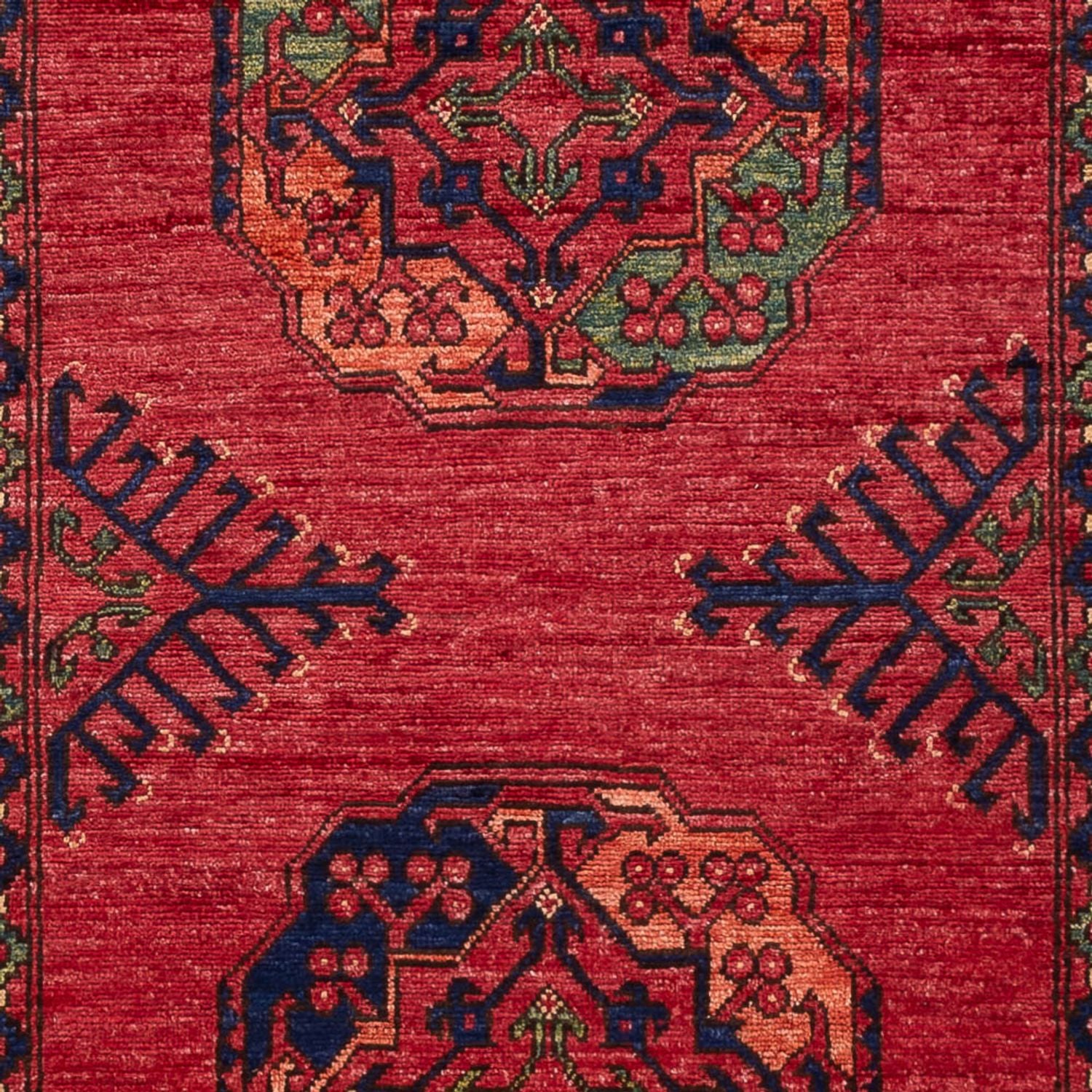 Afghan Teppich - 158 x 99 cm - rot