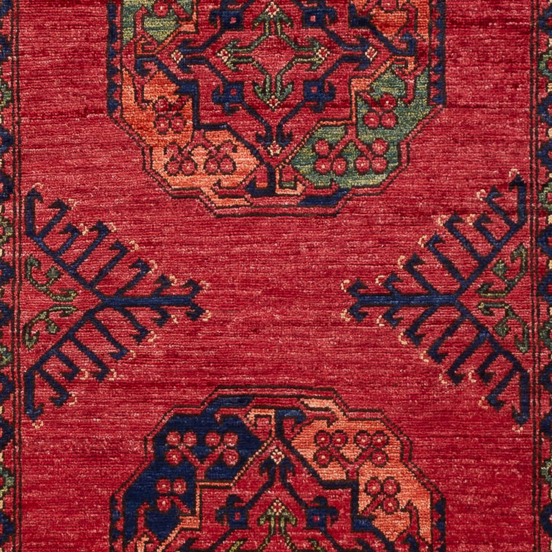 Afghan Teppich - 158 x 99 cm - rot
