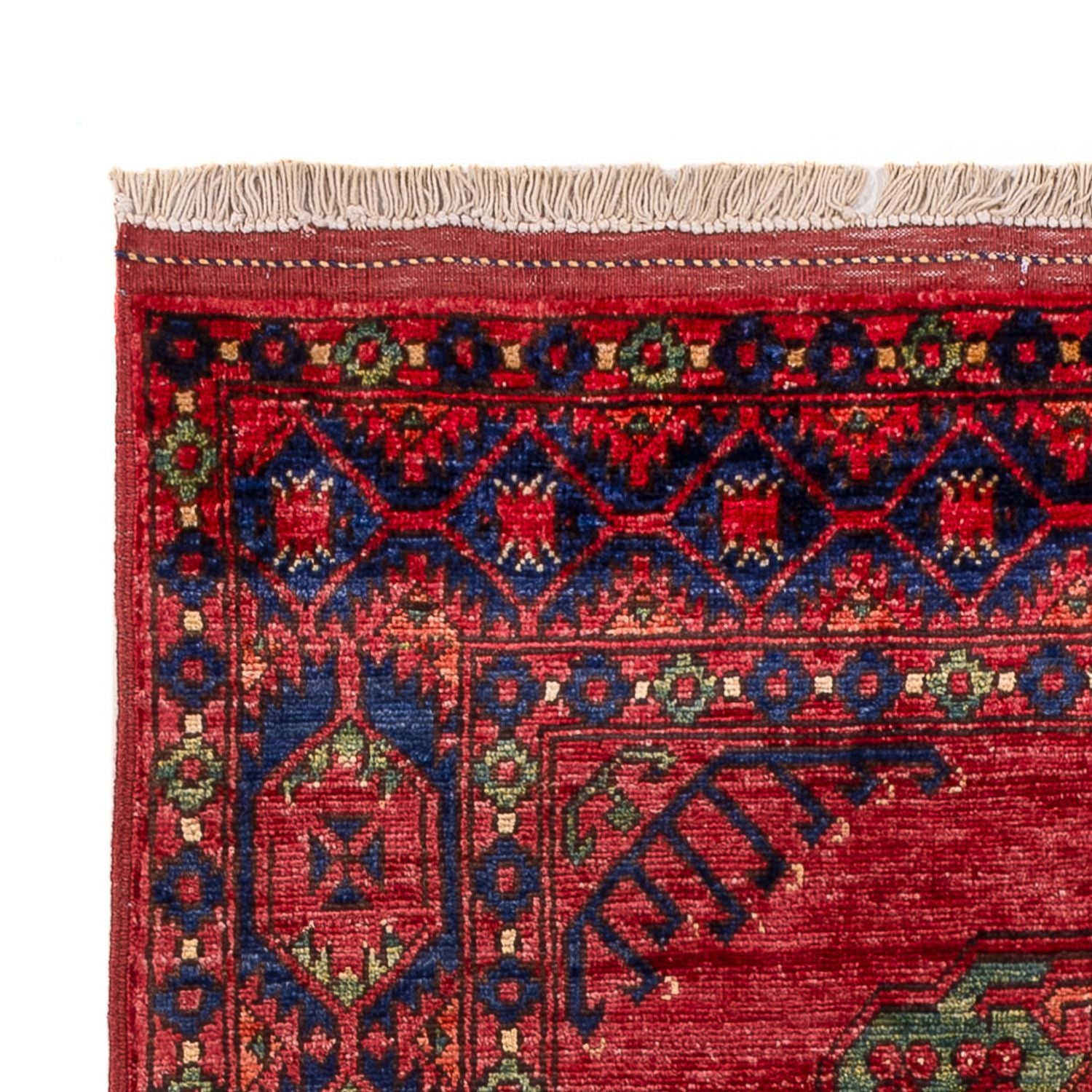 Afghan Teppich - 158 x 99 cm - rot