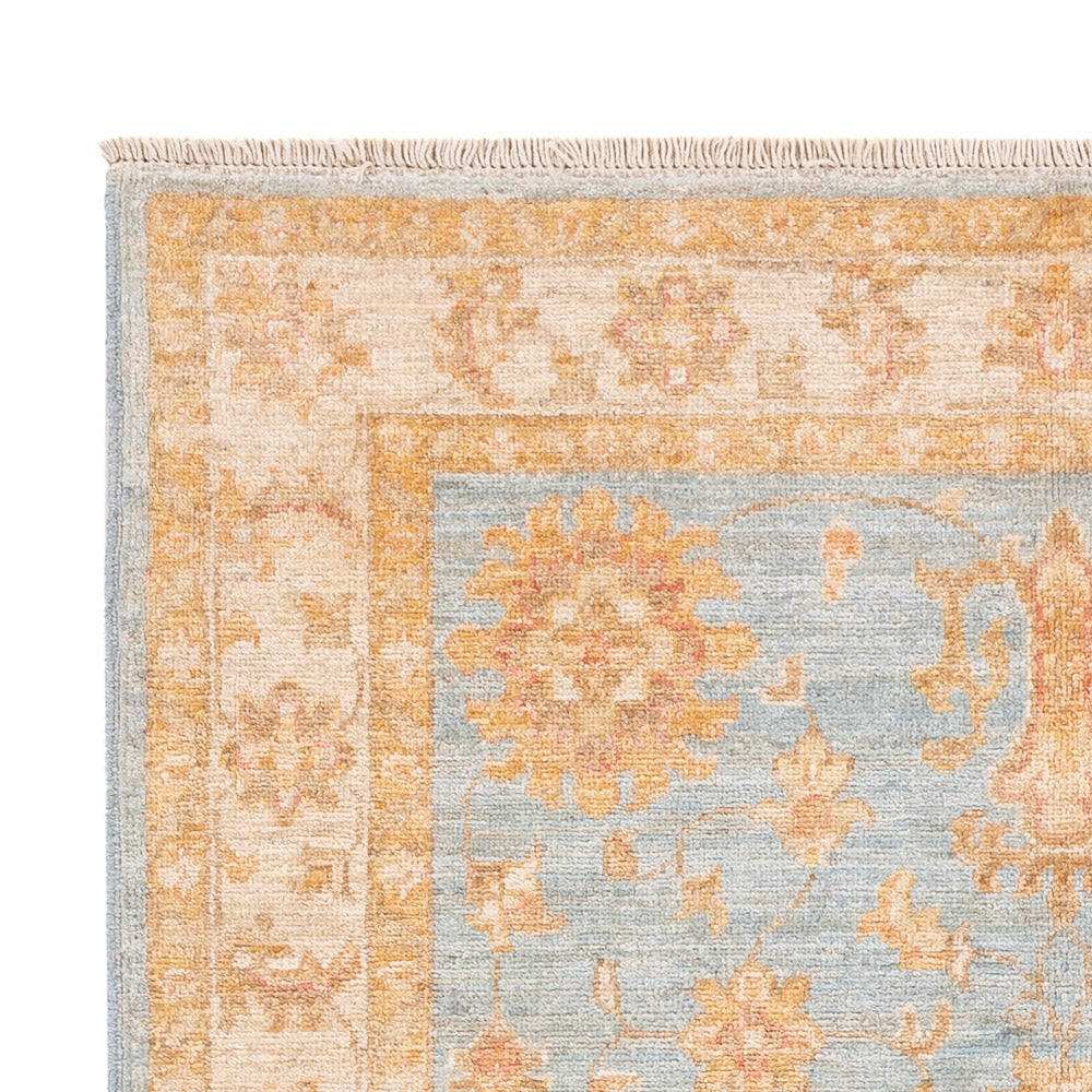 Tapis Ziegler - 152 x 100 cm - bleu clair