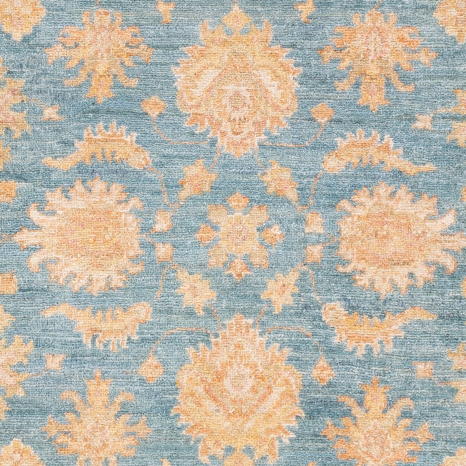 Tapis Ziegler - 143 x 100 cm - bleu