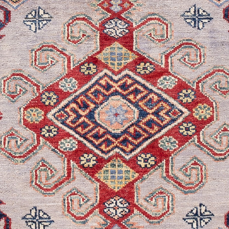 Tapis Ziegler - Kazak - 151 x 95 cm - gris clair