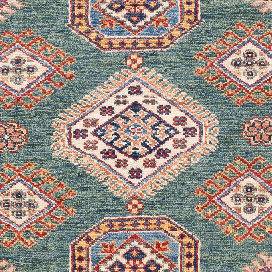 Tapis Ziegler - Kazak - 154 x 100 cm - vert