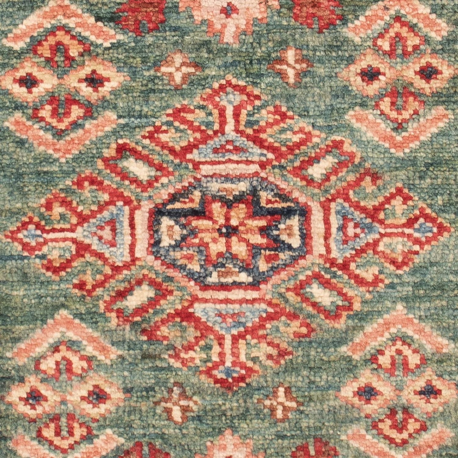 Tapis Ziegler - Kazak - Royal - 89 x 61 cm - vert