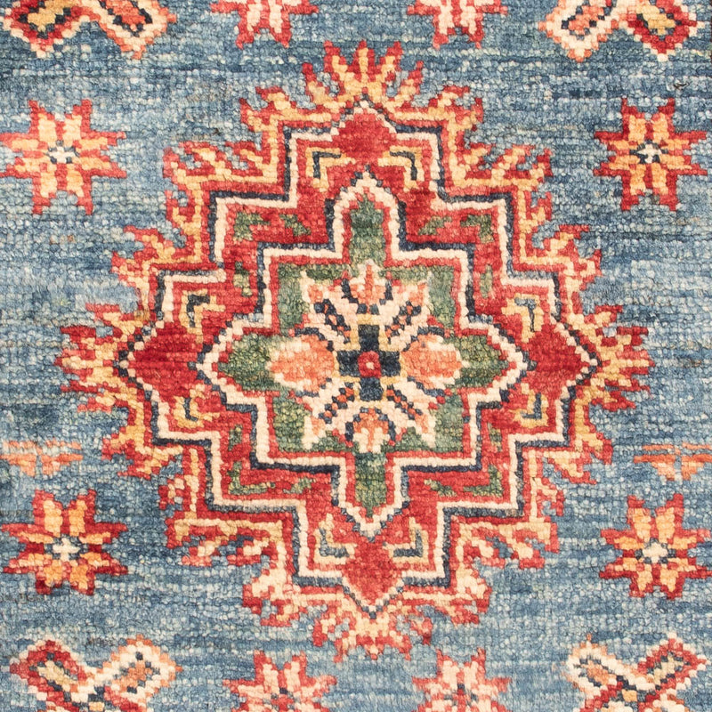 Tapis Ziegler - Kazak - Royal - 94 x 61 cm - bleu