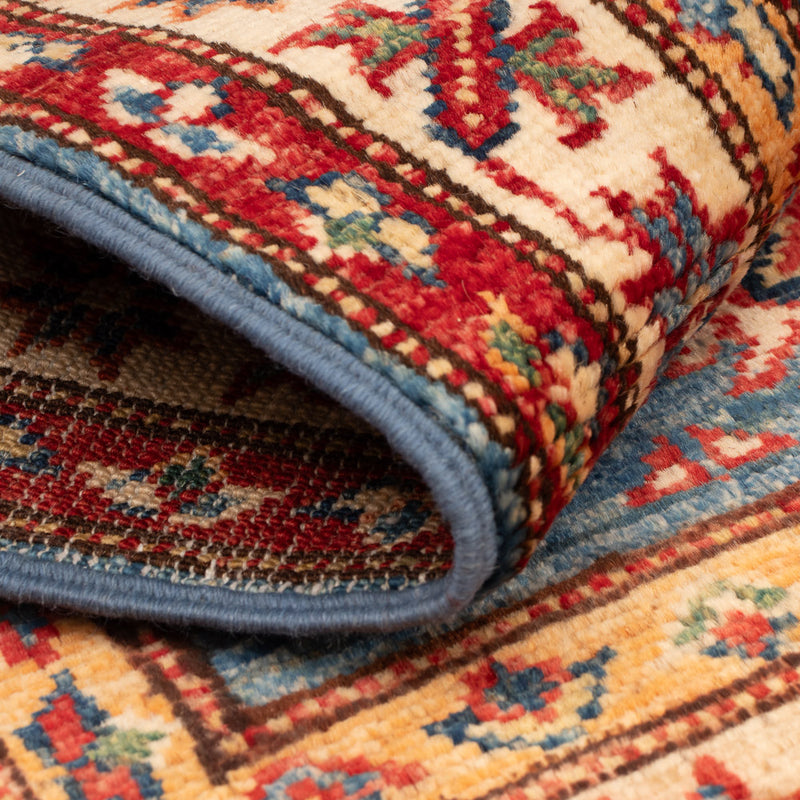 Tapis Ziegler - Kazak - Royal - 94 x 58 cm - bleu