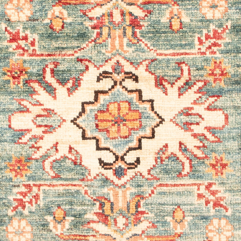 Tapis Ziegler - Kazak - Royal - 91 x 59 cm - vert clair