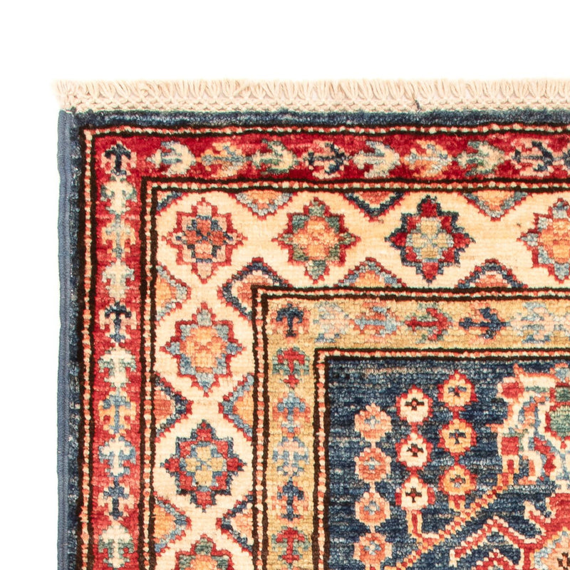 Tapis Ziegler - Kazak - Royal - 95 x 60 cm - bleu pétrole