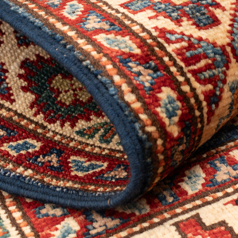 Tapis Ziegler - Kazak - Royal - 91 x 58 cm - bleu pétrole