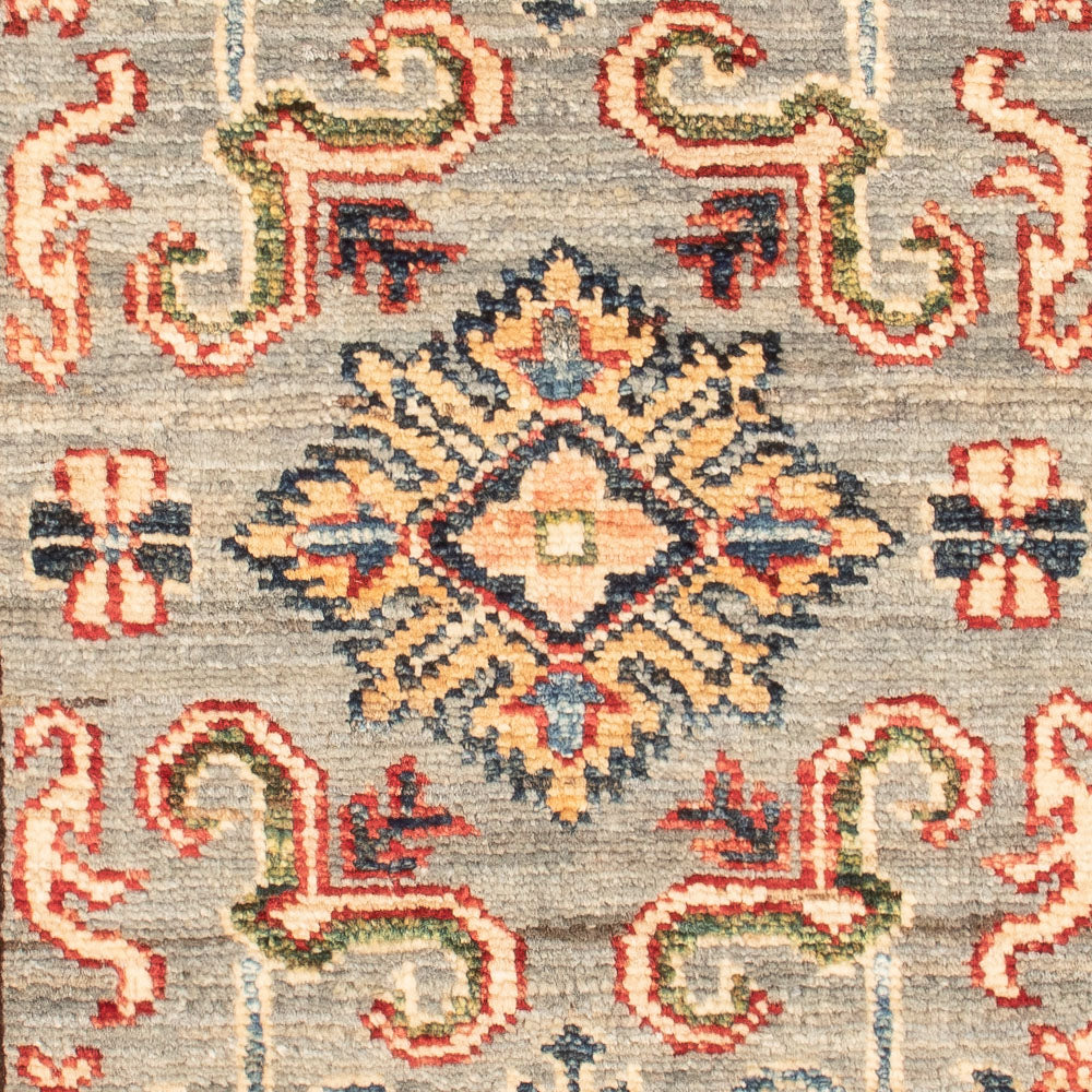 Tapis Ziegler - Kazak - Royal - 88 x 56 cm - vert clair