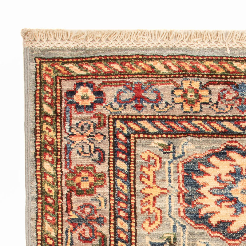 Tapis Ziegler - Kazak - Royal - 88 x 56 cm - vert clair