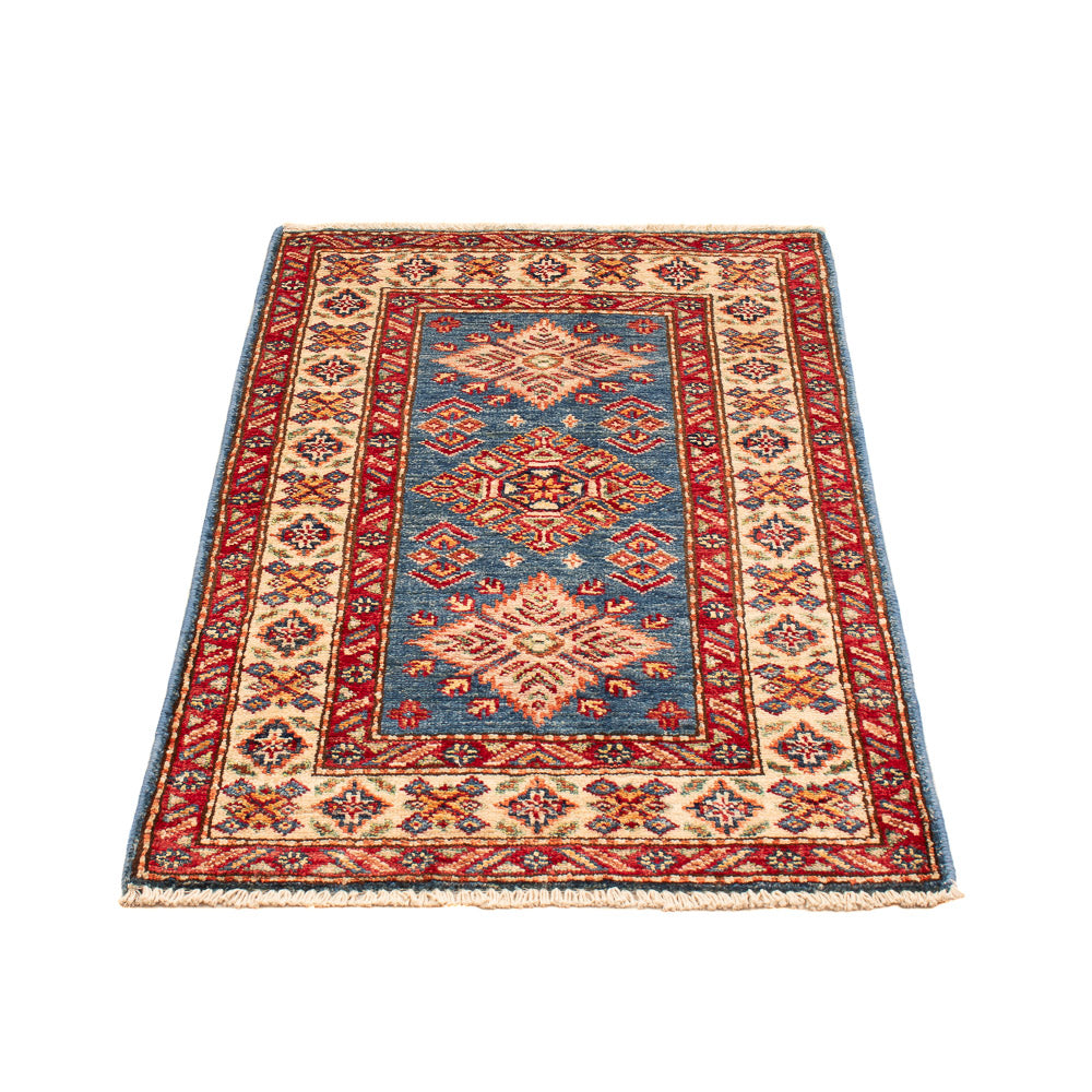Tapis Ziegler - Kazak - Royal - 93 x 59 cm - bleu