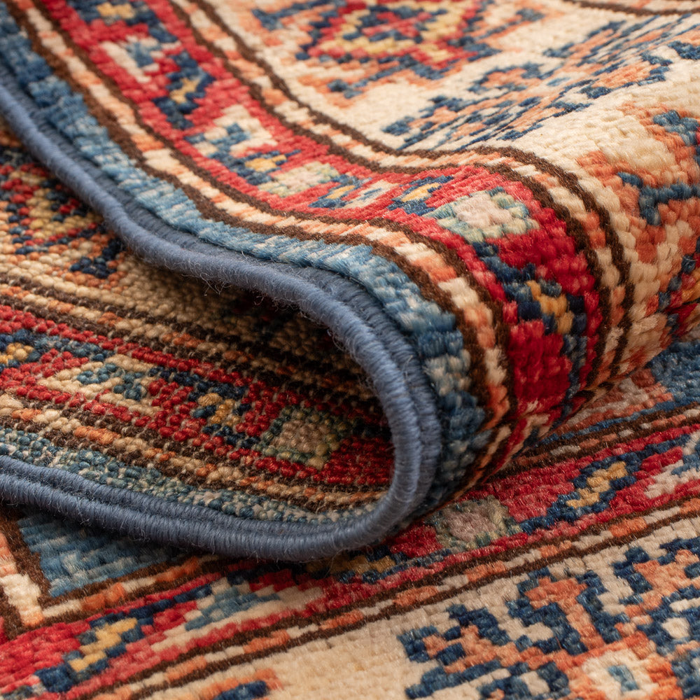 Tapis Ziegler - Kazak - Royal - 91 x 60 cm - bleu