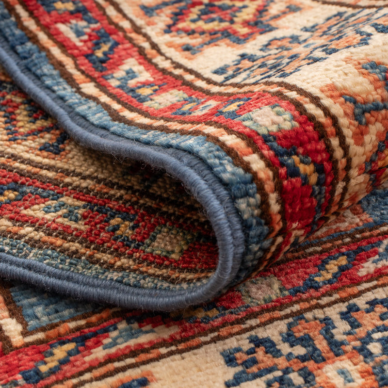 Tapis Ziegler - Kazak - Royal - 91 x 60 cm - bleu