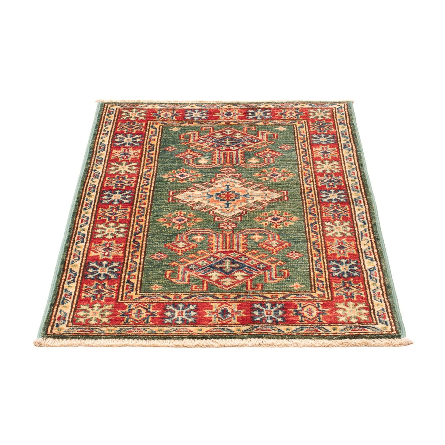 Tapis Ziegler - Kazak - Royal - 87 x 60 cm - vert