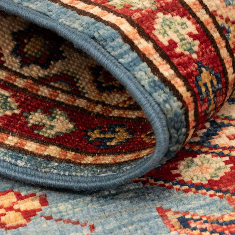 Tapis Ziegler - Kazak - Royal - 88 x 59 cm - bleu