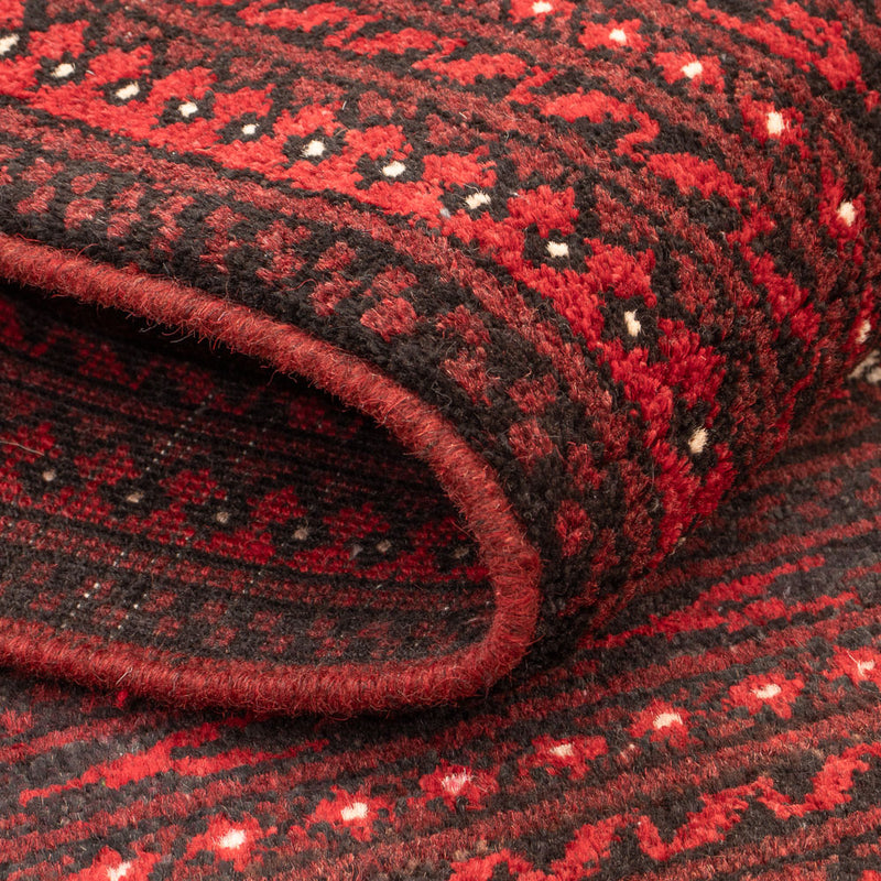 Tapis afghan - Filpa - 120 x 77 cm - rouge