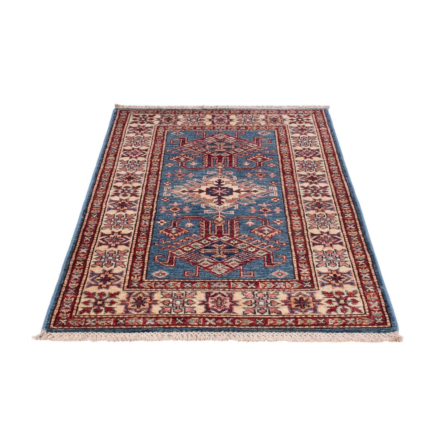 Tapis Ziegler - Kazak - Royal - 126 x 80 cm - bleu