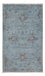 Ziegler Teppich - Modern - 123 x 72 cm - petrolblau