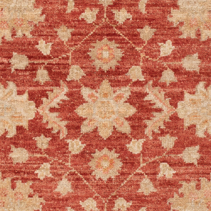 Tapis Ziegler - 125 x 80 cm - rouge foncé