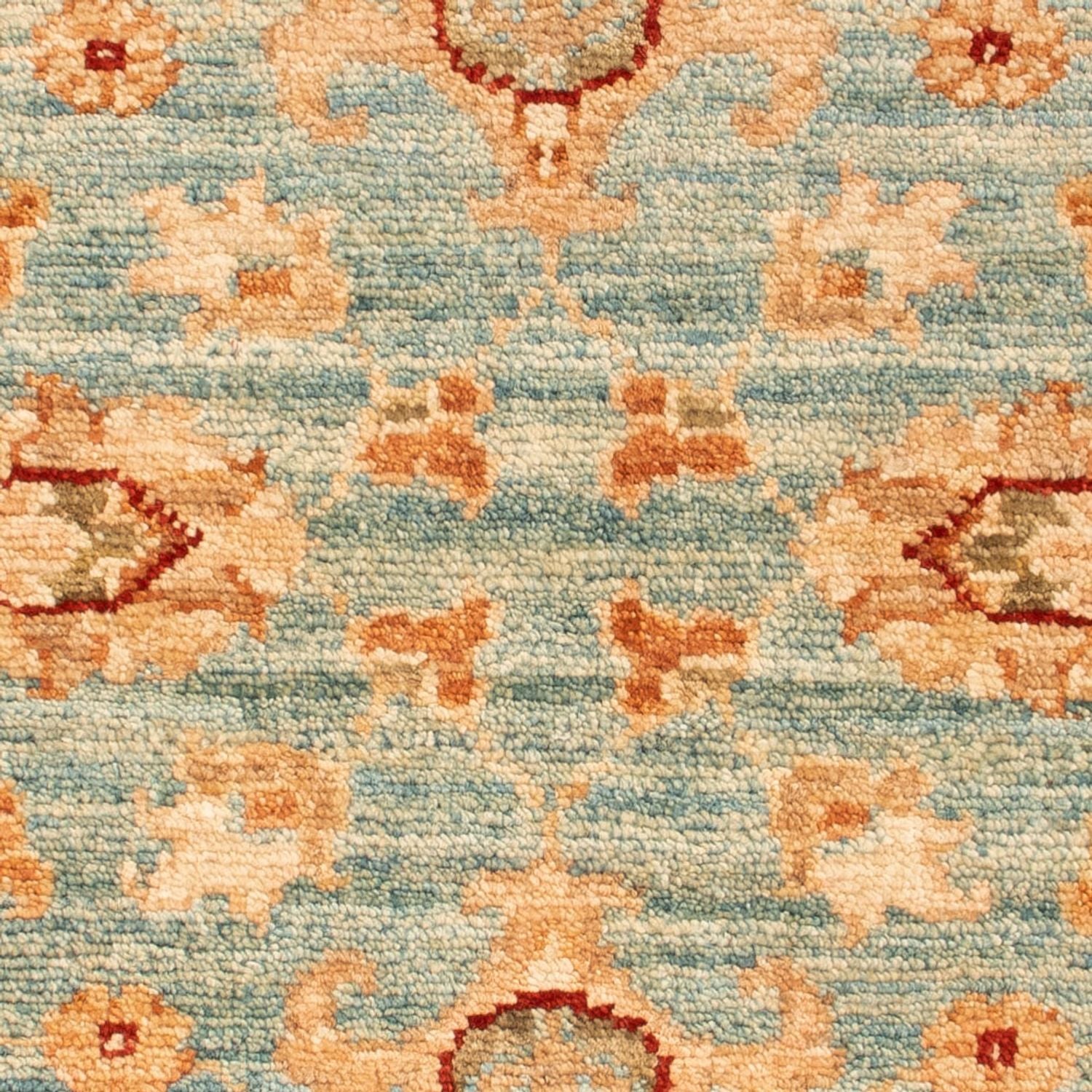 Tapis Ziegler - 80 x 60 cm - bleu clair