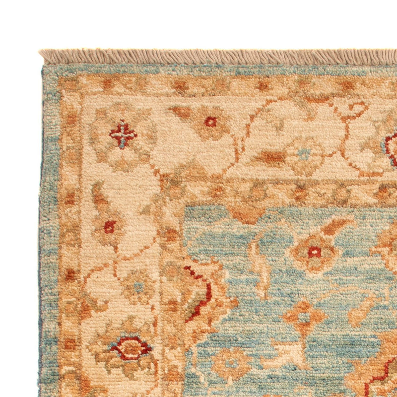 Tapis Ziegler - 80 x 60 cm - bleu clair