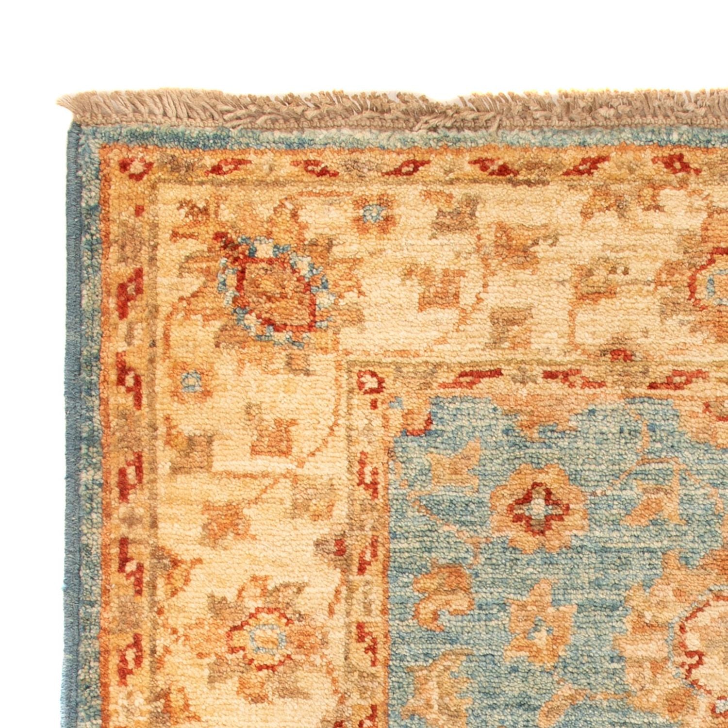 Tapis Ziegler - 86 x 64 cm - bleu clair